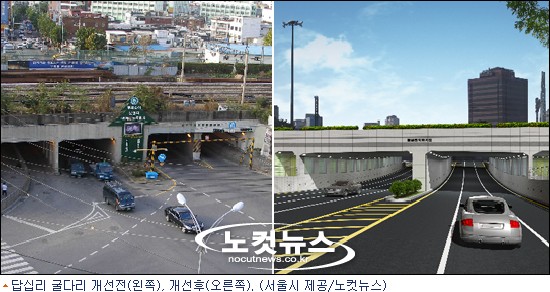 굴다리 이미지