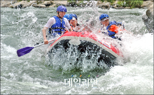 내린천수상레저 이미지