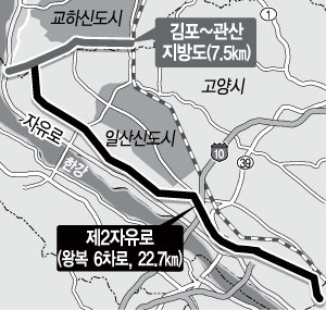 한류월드IC 서울방향 이미지
