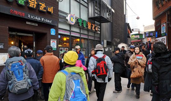 닭갈비집 이미지