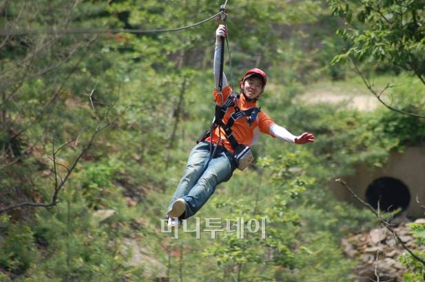 짚라인문경 이미지