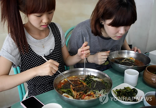 화평동세숫대야냉면 이미지