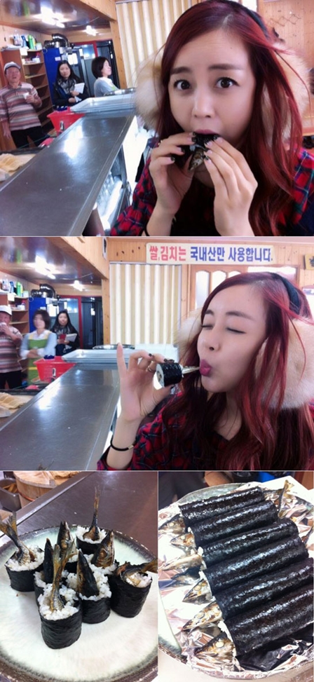 속보이는김밥 이미지