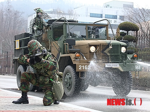 육군제32보병사단(화생방대대) 이미지