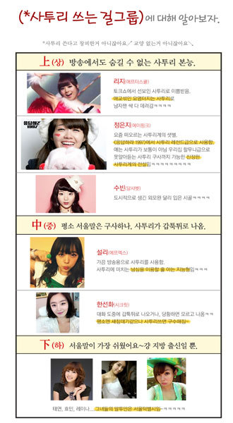 사투리 이미지