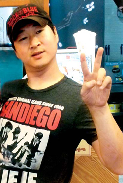 오니기리와이규동 이미지