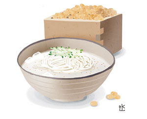 전통콩국.콩국수 이미지