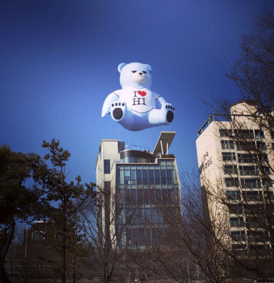 스타와 곰돌이 이미지