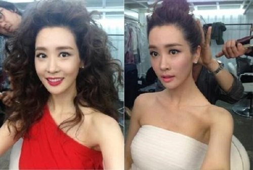 폭탄머리 이미지
