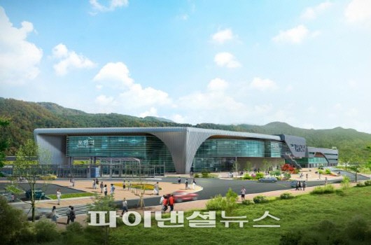 경부고속철도 신경주역사 이미지