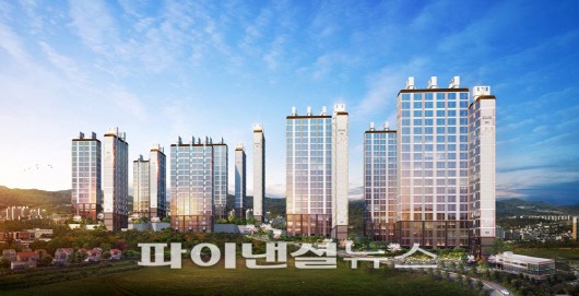 동우 아파트 투시도