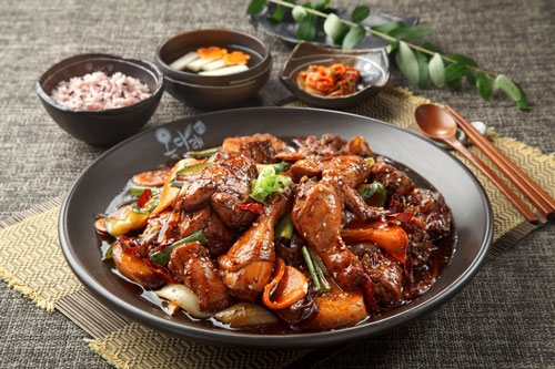 옹다래찜닭.디저트 이미지