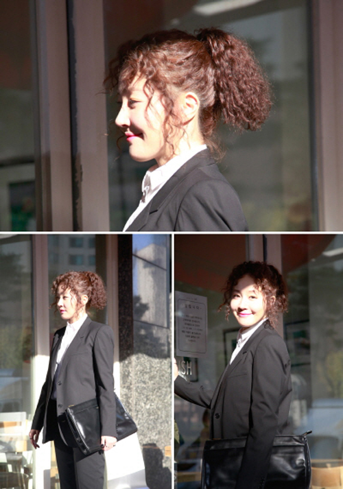 뽀글헤어 이미지