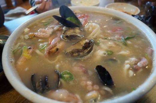 황제칼국수 이미지
