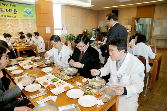 한국병원구내식당 이미지
