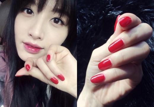 레인보우네일 이미지