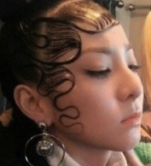 산다라헤어 이미지