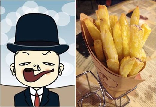 봉쥬비어 이미지