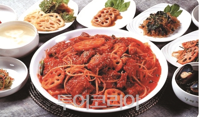 연꽃국수 이미지