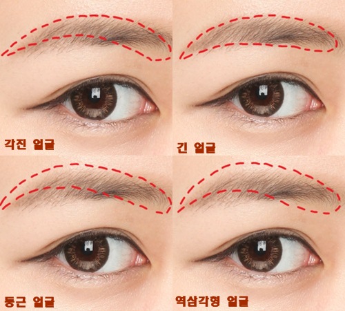 예쁜눈썹 이미지