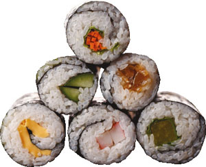하얀김밥 이미지