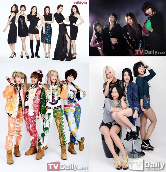 쥬얼리 글램 타이니지 단발머리 연이은 해체, 2015년 걸그룹 잔혹사 | 인스티즈