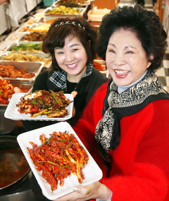시장반찬 이미지
