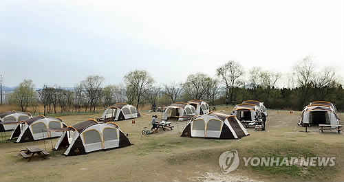 노을공원 가족캠핑장 이미지