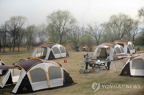 노을공원 가족캠핑장 이미지
