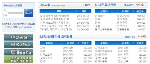 ㈜전국24시콜화물 이미지