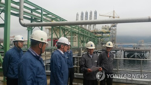 한국가스공사 통영생산기지 이미지