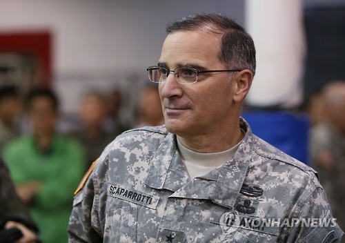 커티스 스캐퍼로티 한미연합사령관(연합뉴스 자료사진)