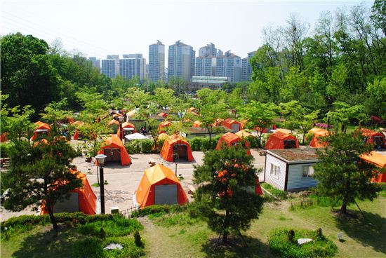 캠핑장 이미지