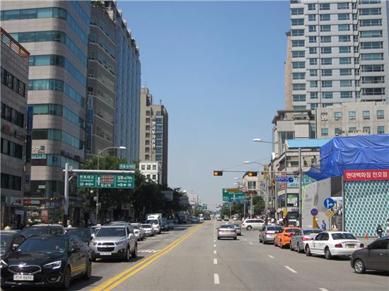 가로등 이미지