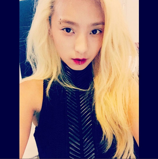 보라눈썹 이미지
