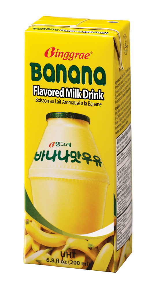 바나나우유 이미지