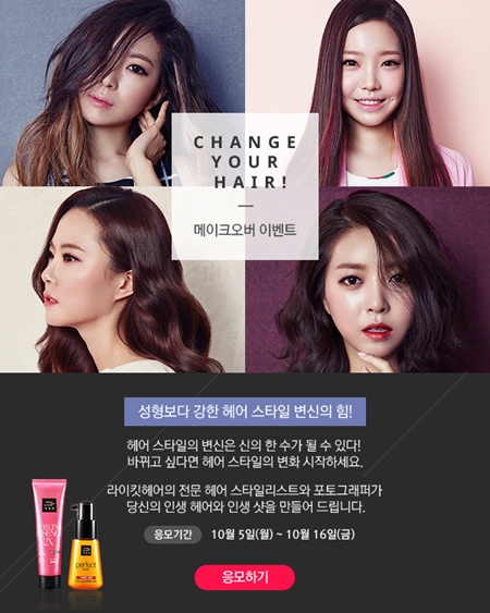 헤어라이 이미지