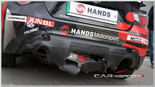 연정훈 추돌사고, 86 원메이크 레이스의 치열함에 아쉬운 리타이어 | 인스티즈