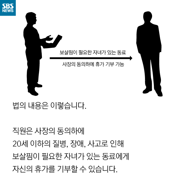 휴가를 기부합니다...jpg | 인스티즈