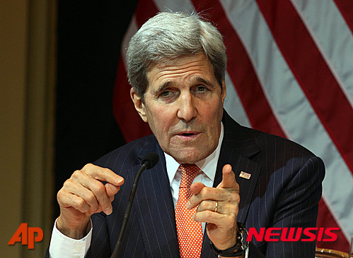 [종합]케리-왕이 통화 