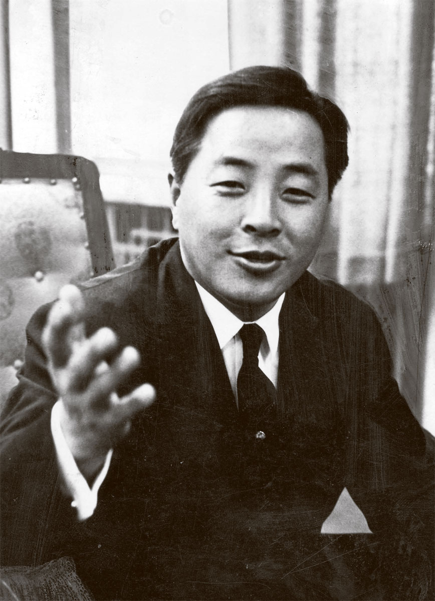 1968년 신민당 원내총무 시절 김영삼 전 대통령