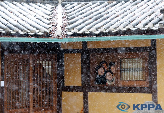 한옥카페에서 즐기는 겨울풍경 - 사진기자 박영태 / 촬영일-2014. 12. 15