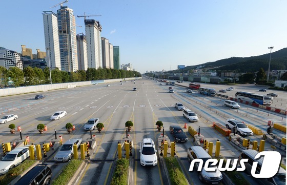 주말 고속도로 대체로 정체없어..