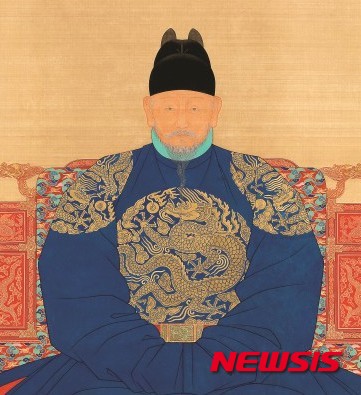 【서울=뉴시스】태조 어진 (경기전본, 국보 제317호)