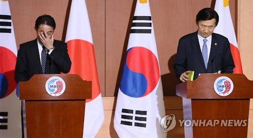 '위안부 타결' 한일, 北 핵도발로 '협력모드' 진입하나 - 연합뉴스
