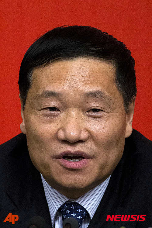 중국 증감회 수장 사실상 면직..'빈곤퇴치 담당 주임'로 지명 - 뉴시스