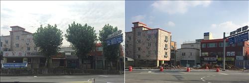 전남대 정문 옹벽 경사로 '평평한 인도'로 개선 - 연합뉴스