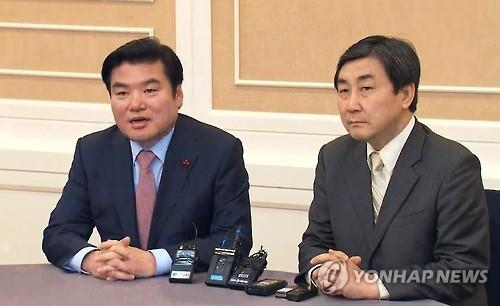 여야 원내지도부 회동..1월 임시국회 선거구·법안 논의 - 연합뉴스