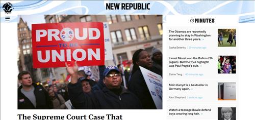 페북 공동창립자, 102년 전통 美 시사지 TNR 4년만에 포기·매각 - 연합뉴스