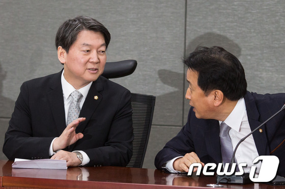 신당파 안철수·천정배, 비공개 회동..'통합·연대' 논의 - 뉴스1